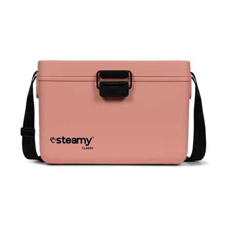 Steamy Classy 12 (12 Liter) Koelbox met Schouderband Salmon Pink